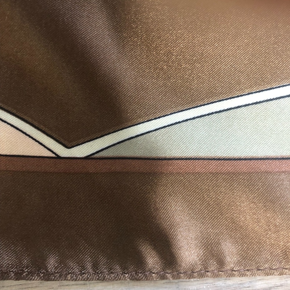 Multi-Color, Geometric Print Scarf - Picture 4 of 4